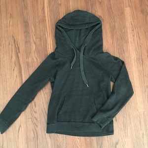 Dark grey hoodie